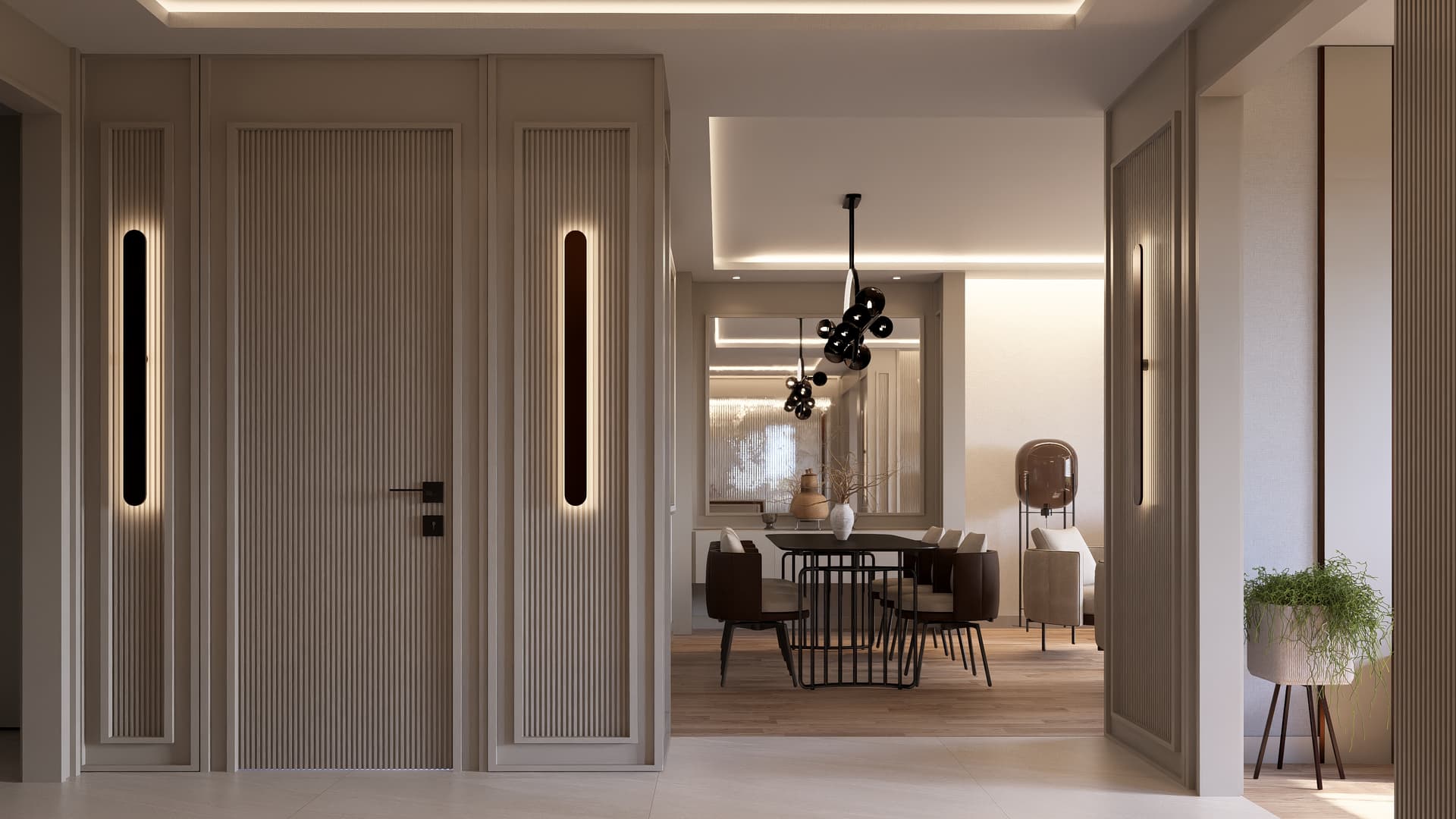 Lavinya Park Ovacık - Giriş Holü Tasarım